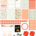 Free Happy Planner printable stickers featuring oranges, florals, labels, weekend banners, and cheerful accents in orange, sage, and cream tones.