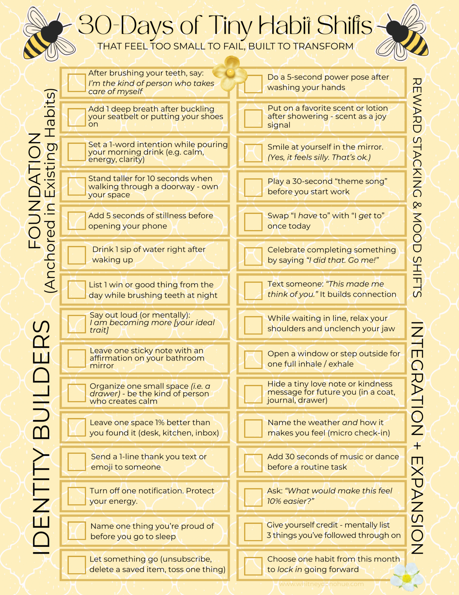 30 Days of Tiny Habit Shifts That Feel Too Small to Fail